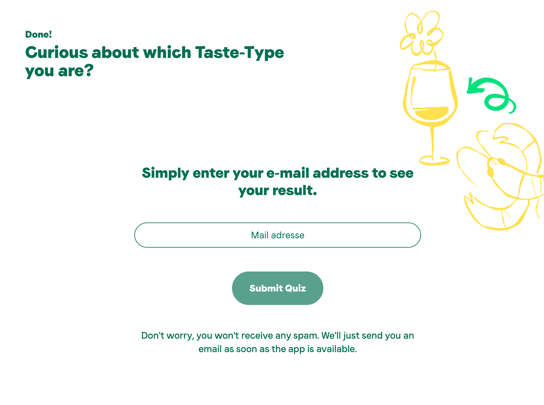 How TasteMatch Uses Formspree